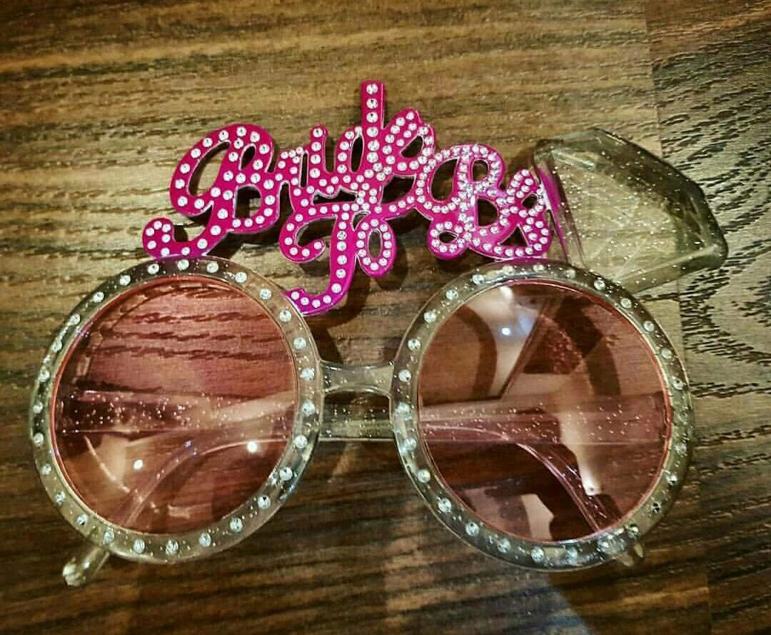 Bride to Be Sunglasses to Let Everyone Know Who the Hen of the Party Is