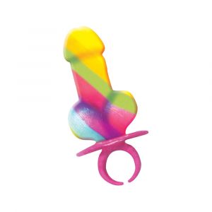 Rainbow Pecker Ring Pop